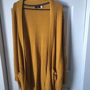 urban Outfitters Mustard Cardigan